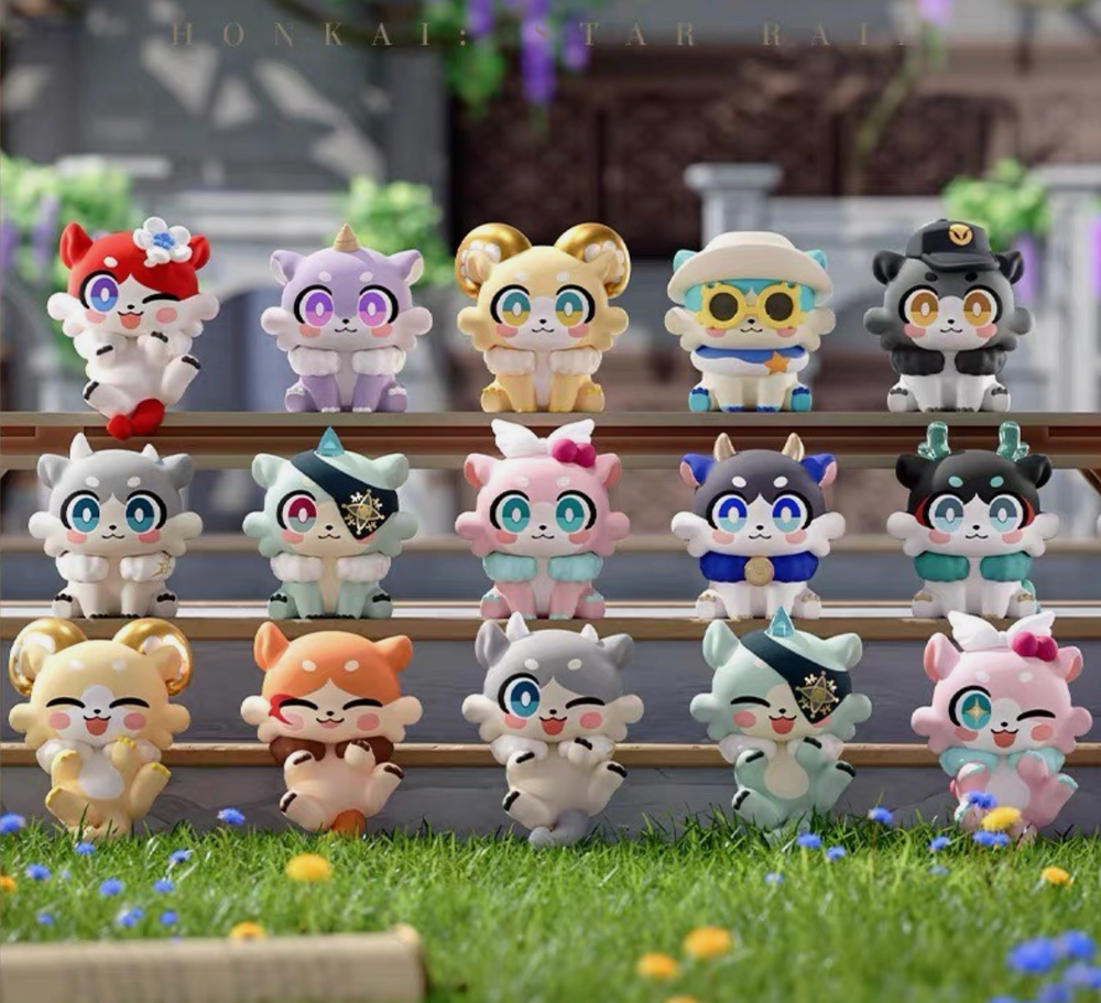 Рандомная фигурка Blind Box miHoYo Honkai Impact: Star Railway Awoo Awoo Series Chimera