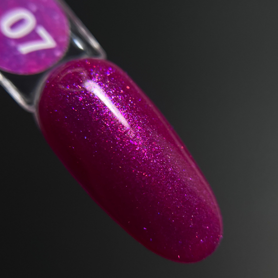 Гель-лак ТМ &quot;HIT gel&quot; №07 Magic glow, 9 мл