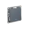 Переключатель проходной 1-кл. СП AtlasDesign 10А IP20 (сх. 6а) 10AX с подсветкой механизм грифель SE ATN000763