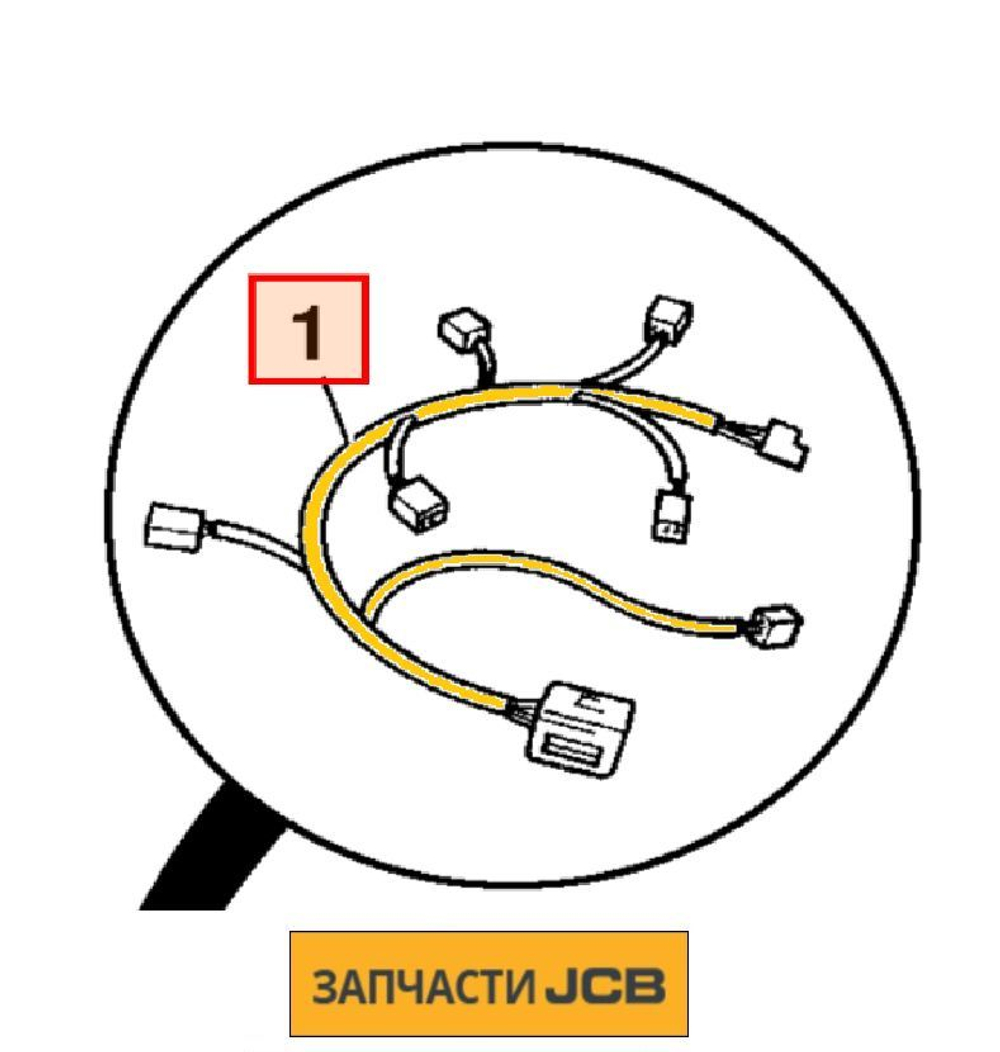 Жгут проводов JCB 721/00903