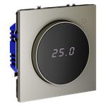 Терморегулятор электронный VOLTUM S70 с индикацией и датчиком, для теплого пола, (шелк)