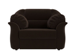 Кресло Карнелла, Коричневый, Микровельвет, 105842