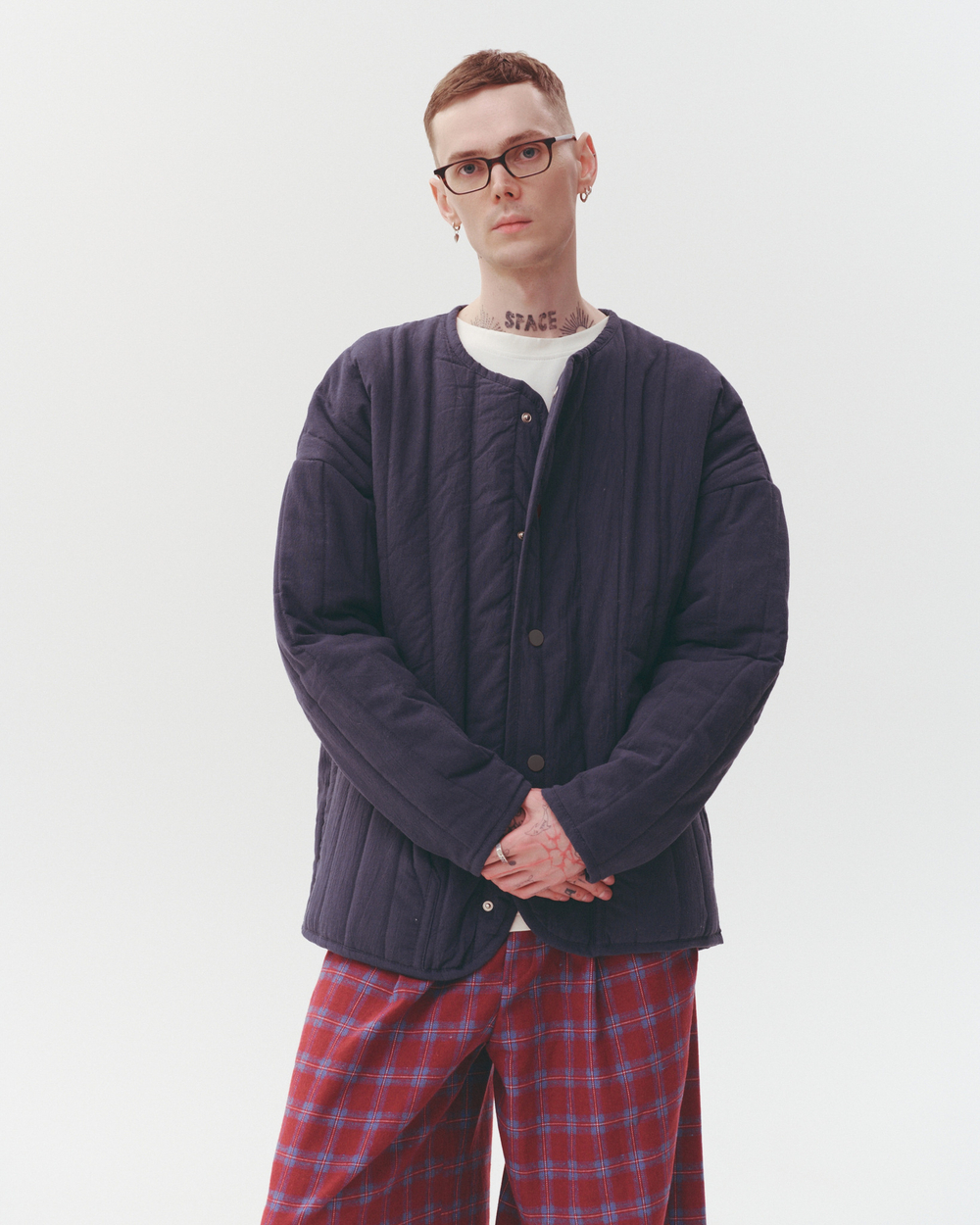 Quilted Jacket Blue Depths