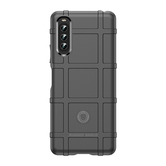 Ударопрочный чехол для смартфона Sony Xperia 10 IV Mark 4, мягкий отклик кнопок, серия Armor от Caseport