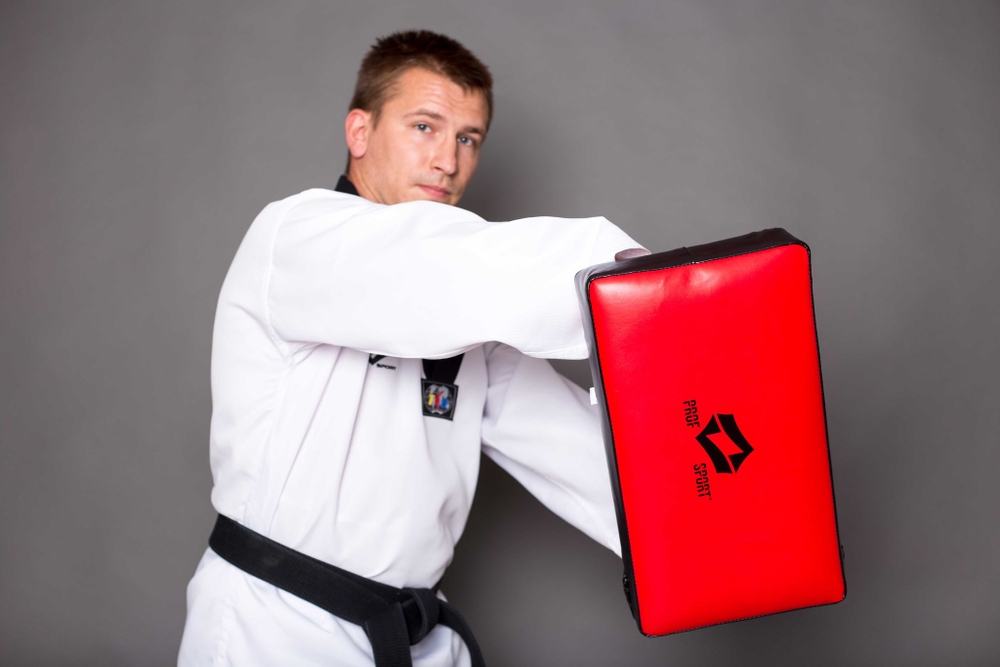 Макивара ProfSport силовая с косыми ручками