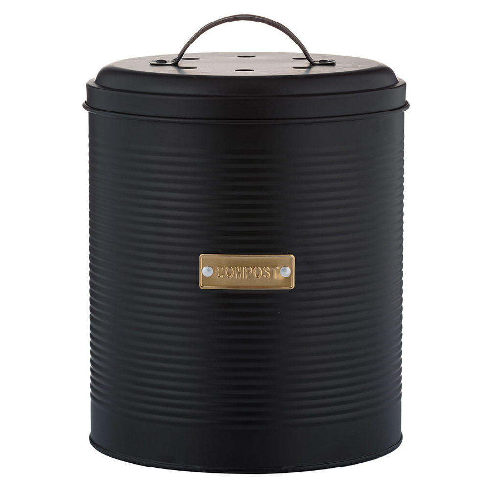 Контейнер для пищевых отходов Otto 2.5л черный TYPHOON
