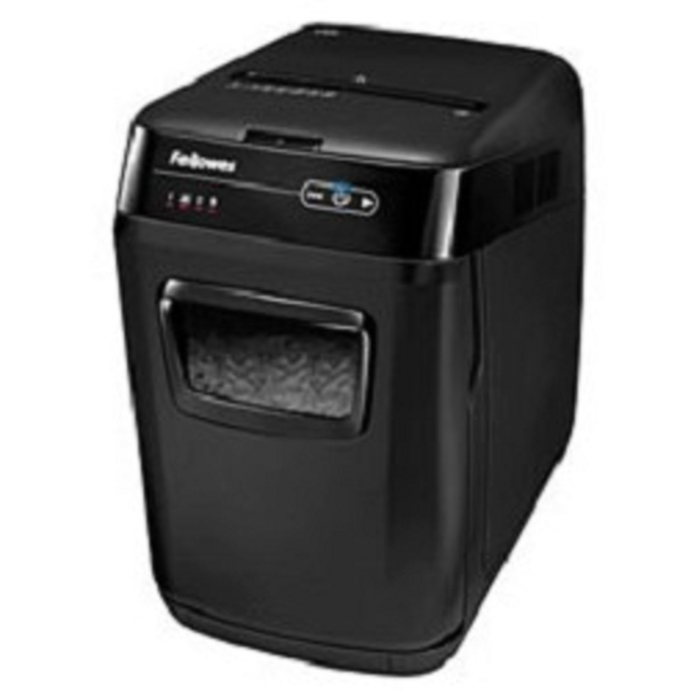 Шредер (уничтожитель бумаг) Fellowes Шредер AutoMax 200C FS-4653601 / 02 с автоподачей (DIN P-4,4х38мм.200лст.32лтр)