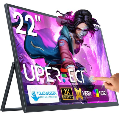 22" Портативный сенсорный монитор Uperfect Umax22 Touch 2K IPS 2560x1440, 60 Гц