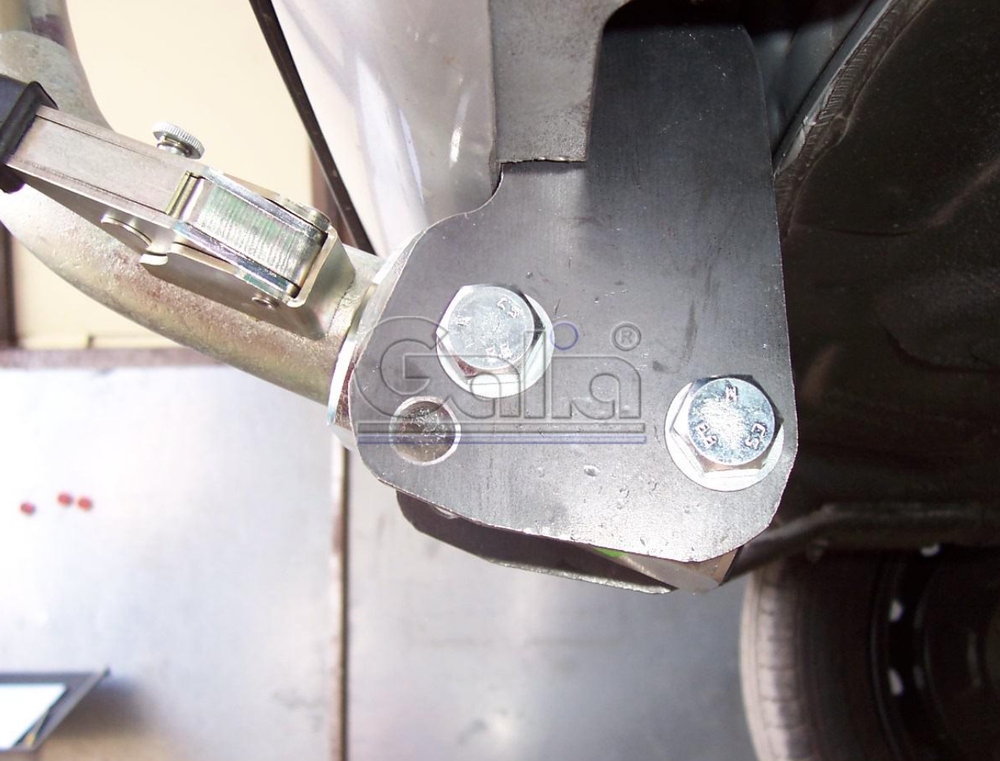 Оцинкованный фаркоп на Hyundai i10 2008-2013 (без электрики), Galia H075A