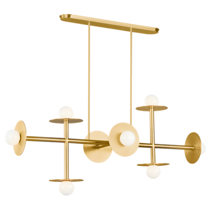Люстра Visual Comfort Nodes Large Linear Chandelier