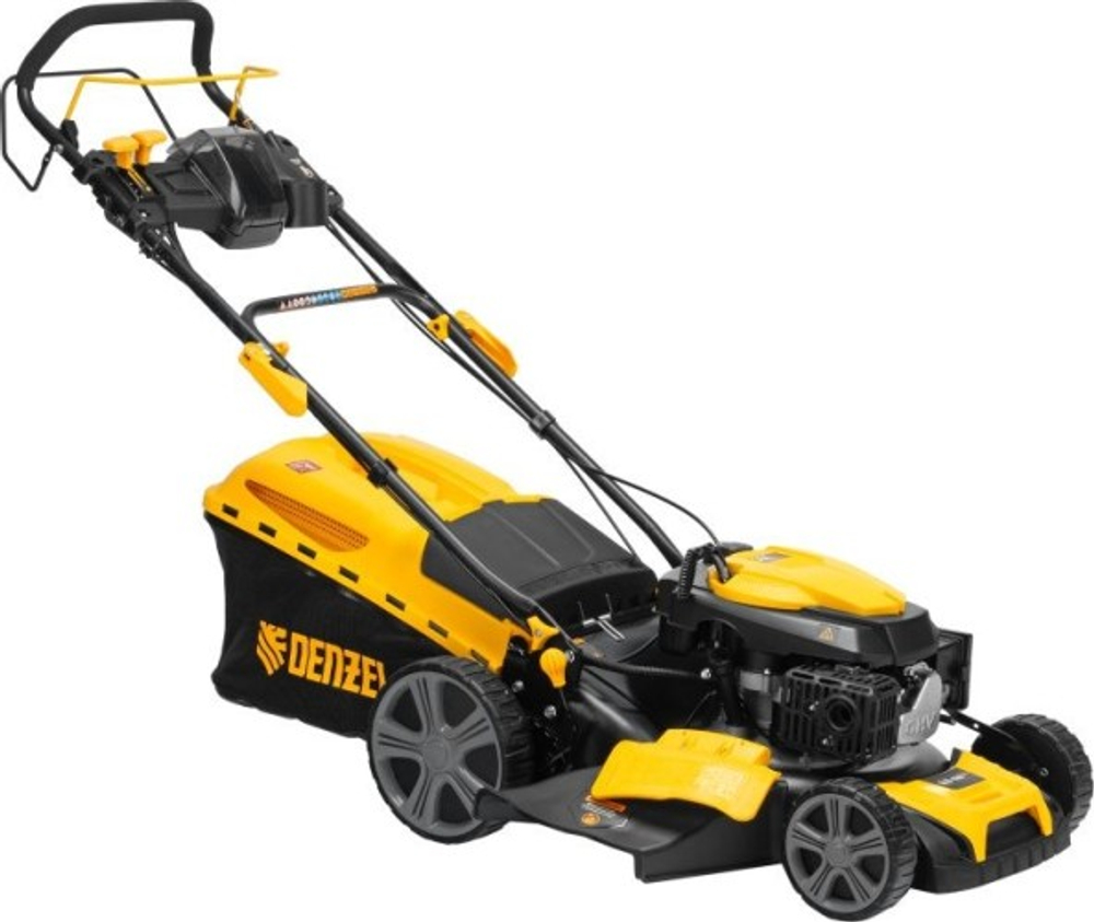 Газонокосилка бензиновая Denzel GLD-460SP-VE 46см, привод, вариатор, эл.старт, 60 л 58809