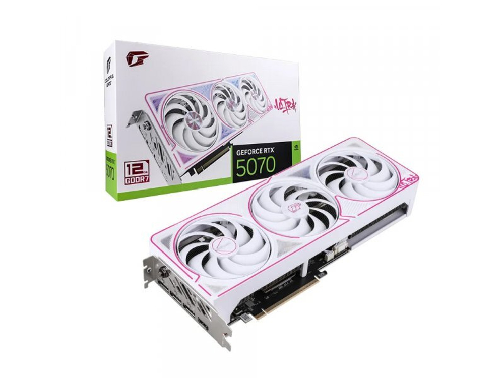 Видеокарта Colorful Nvidia GeForce RTX 5070 ULTRA [RTX 5070 Ultra W OC 12GB-V]
