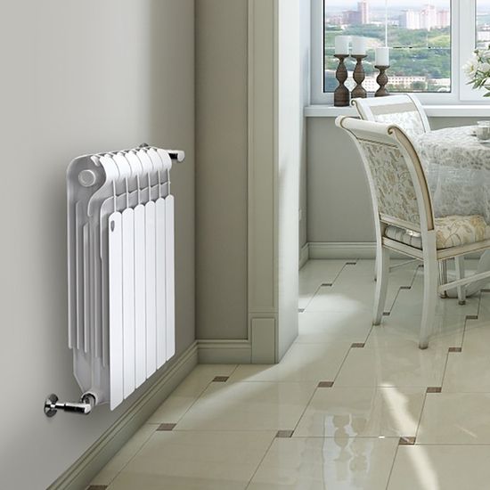 Биметаллический радиатор Royal Thermo Indigo Super+ 500 - 8 секций