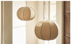 Zara Home Потолочный светильник, цвет экрю, 24.5 см