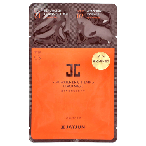 Jayjun Cosmetic, осветляющая маска для лица в 3 этапа, 1 набор