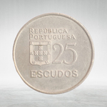 Portugal, 25 Escudos, 1983, VF