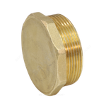 Заглушка латунь Ду 25 (1") НР VALFEX VF.583.L.100