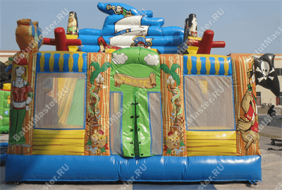 Коммерческий надувной батут "Пиратская радость"