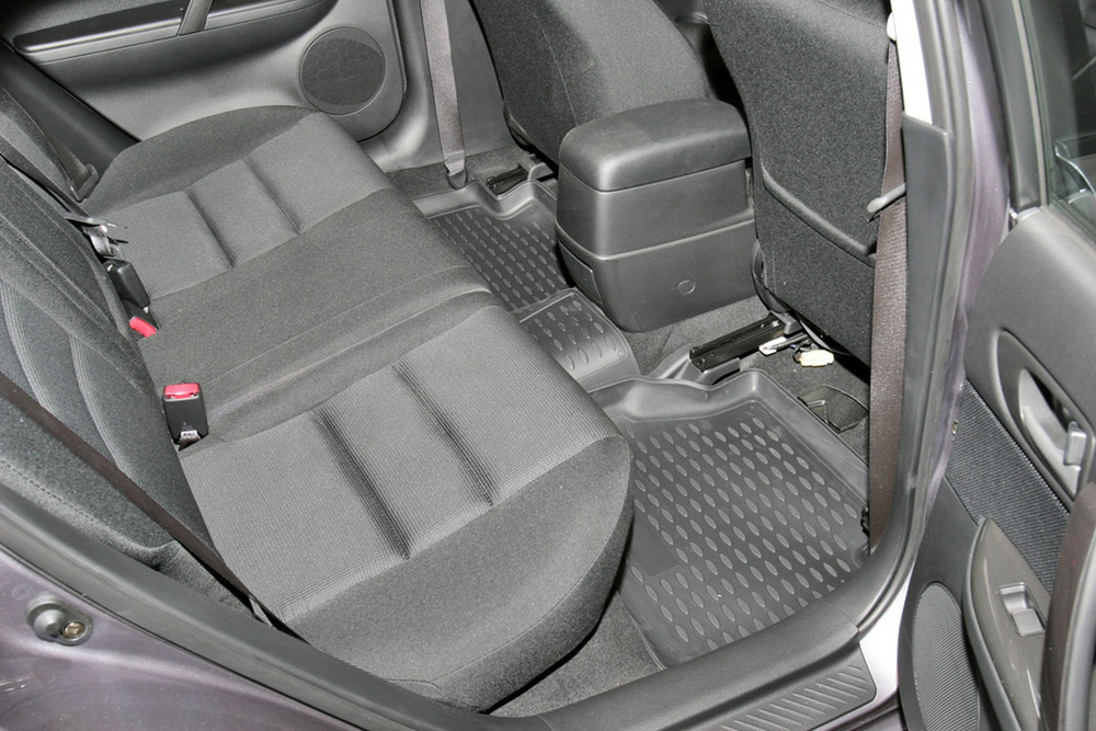 Коврики Standard, в салон MAZDA 6 2002-2007, 4 шт. (полиуретан, чёрные) Element.NLC.33.02.210