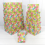 Коробка 34х26х15.3 см Набор 10 шт "Воздушные шарики" (Микс)