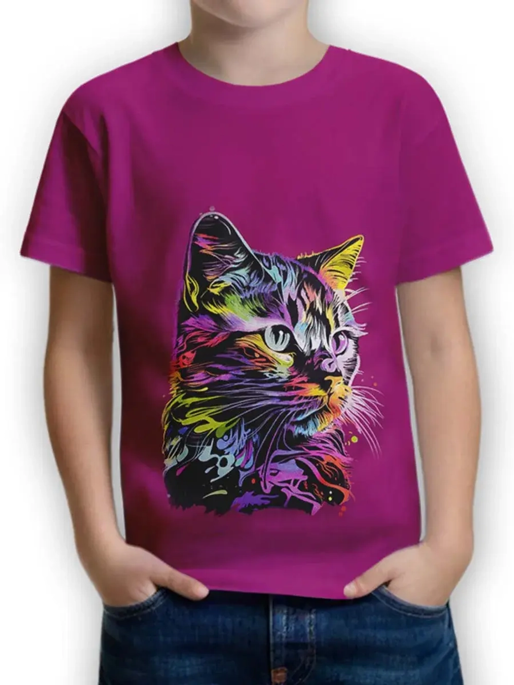 Футболка для садика и школы.девочка.1шт.