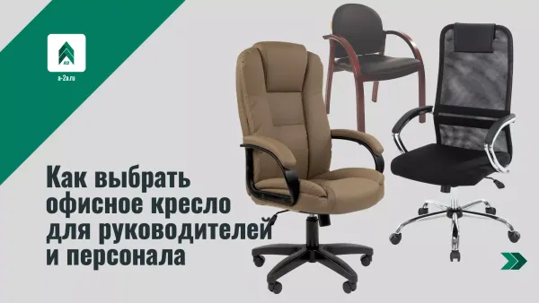 Как выбрать офисное кресло: советы по эргономике, материалам и настройкам для руководителей и персонала