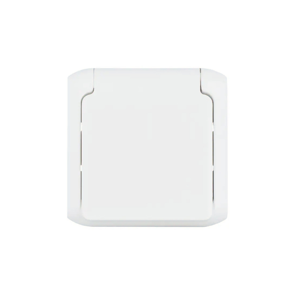 Розетка с крышкой Legrand Forix 16A 250В IP44 накладная белый
