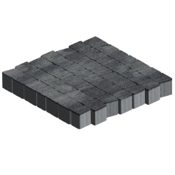 Тротуарная плитка Аттика, 60 мм, colormix Актау, antico