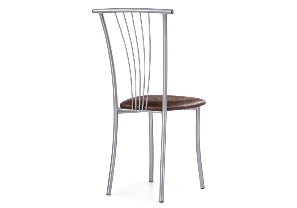 Стул на металлокаркасе Grigori горький шоколад / светлый мусс