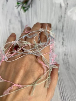 пряжа для вязания травка пушистая