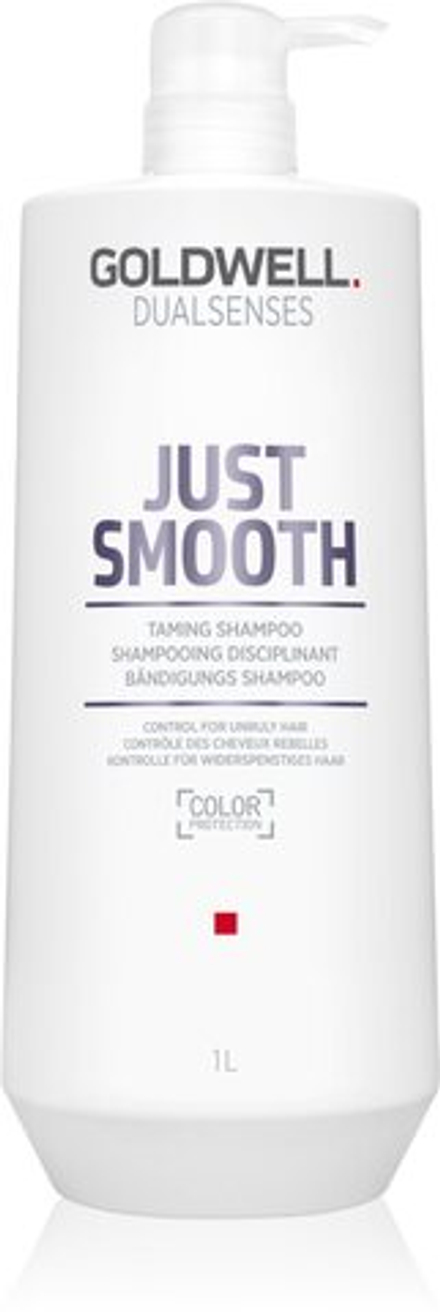 Goldwell Dualsenses Just Smooth - разглаживающий шампунь для волос, которые трудно укладывать /   1000  ml  / GTIN 4021609029182