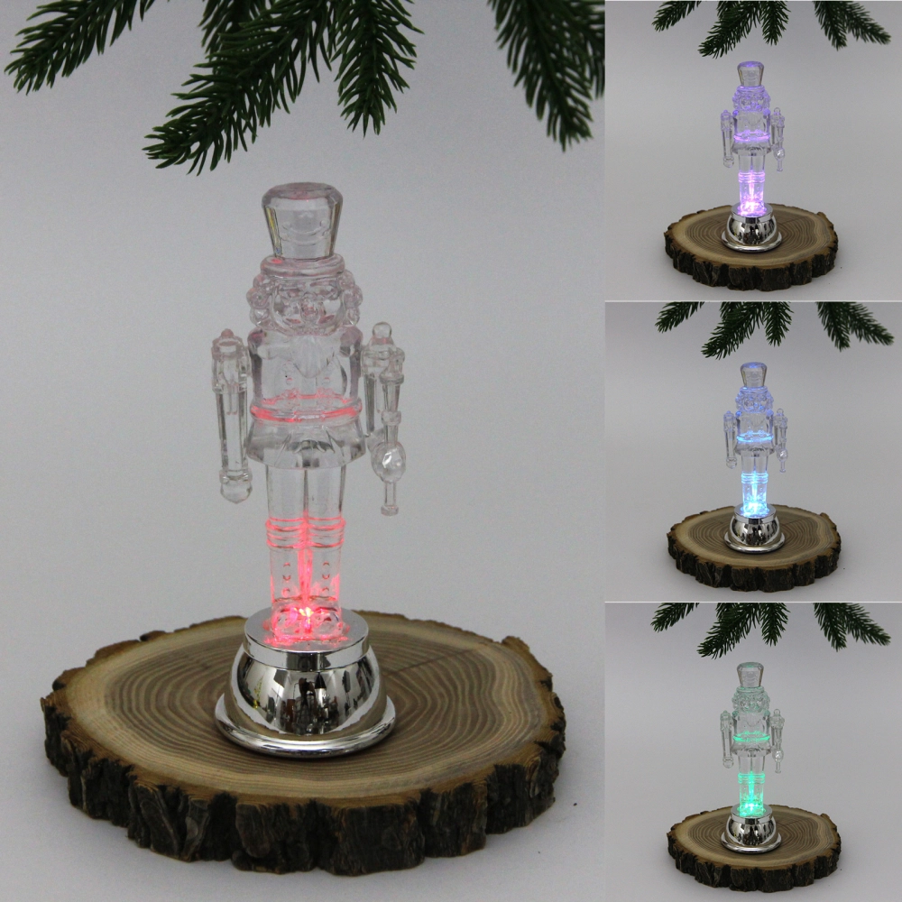 Сувенир с подсветкой «Волшебный солдатик» 4.5*5*14,5 см (работает от батареек LR44*3)