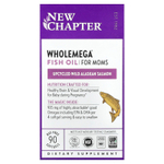 New Chapter, рыбий жир Wholemega™ для мам, 90 мягких таблеток
