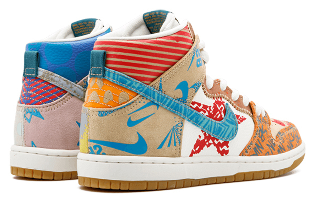 Кроссовки Nike Dunk Sb High Thomas Campbell What The Dunk
