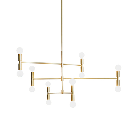 Ceiling design lamp  Atomium by Lambert & Fils