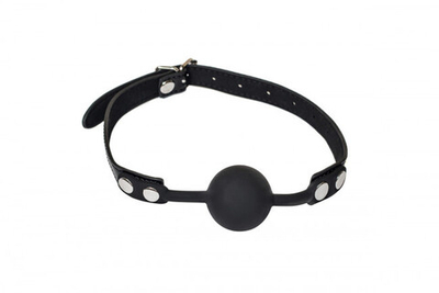 Силиконовый кляп Party Hard Dolce Vita (Цвет: черный)