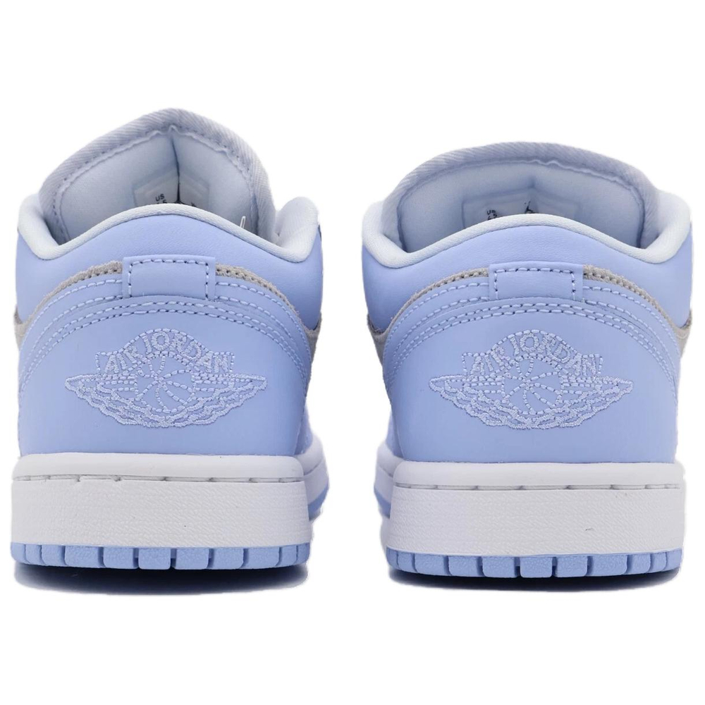 Jordan 1 Low Football Grey Aluminum Women's