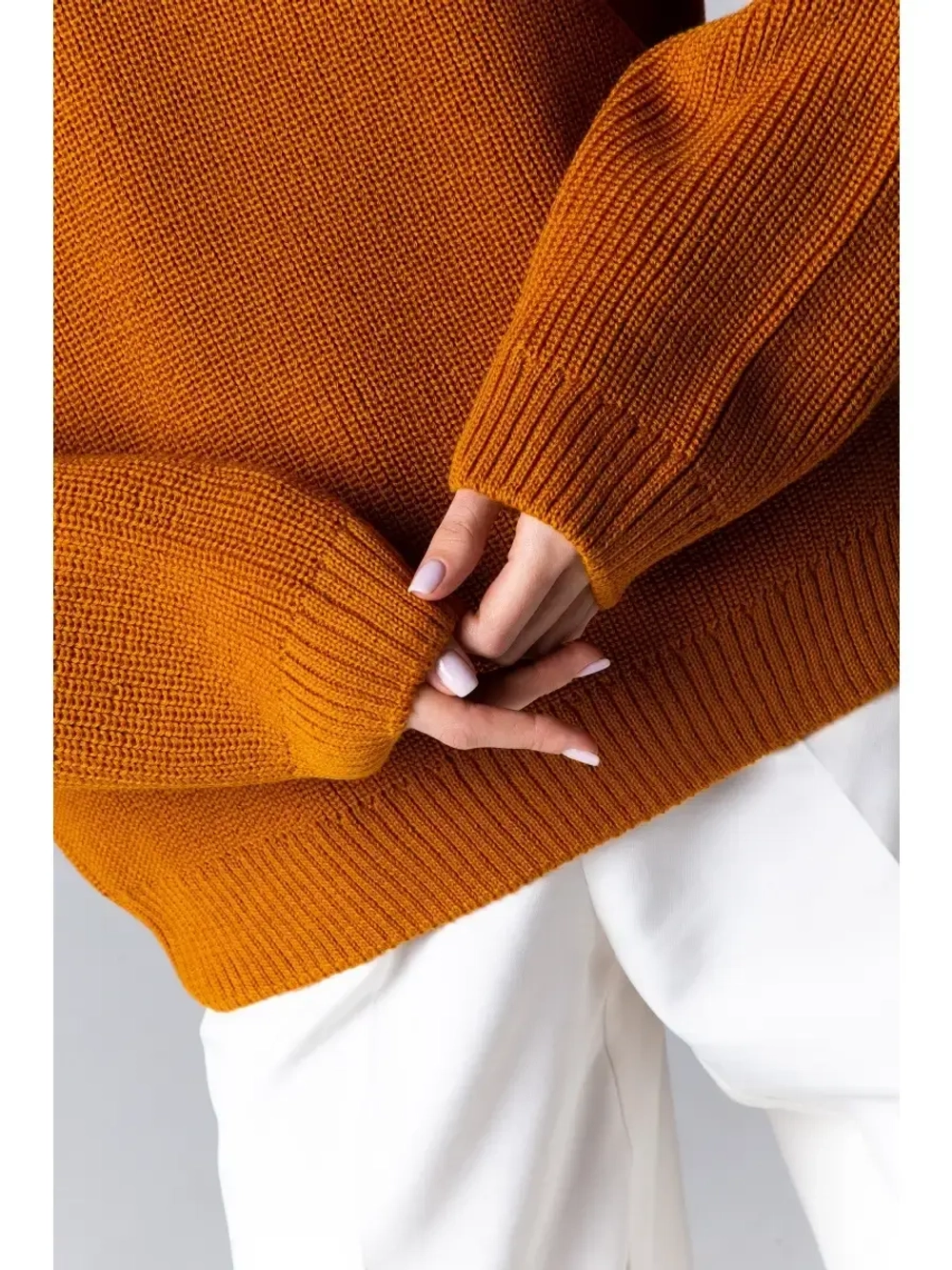 Джемпер тёплый oversize