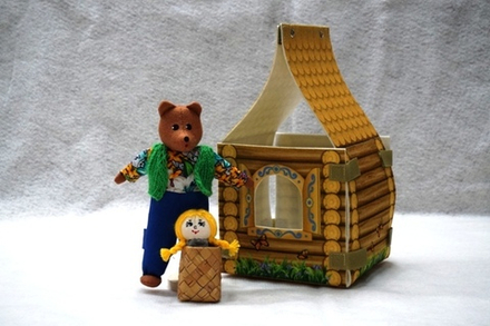 Театр Маша и медведь с домиком