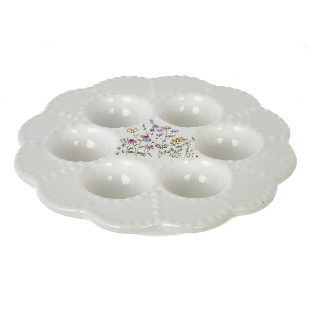 GAEM Тарелка для 6-ти яиц, L21 W21 H3,5 см