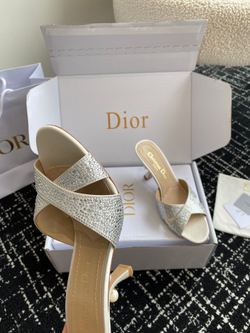 Christian Dior Tribales Heeled Slide (6 colors)