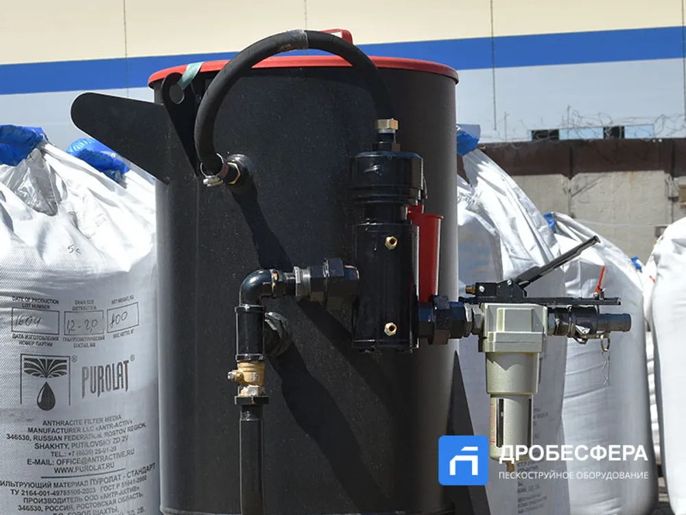 Дробеструйный аппарат PST-PS-100-3 без рукава TWIN