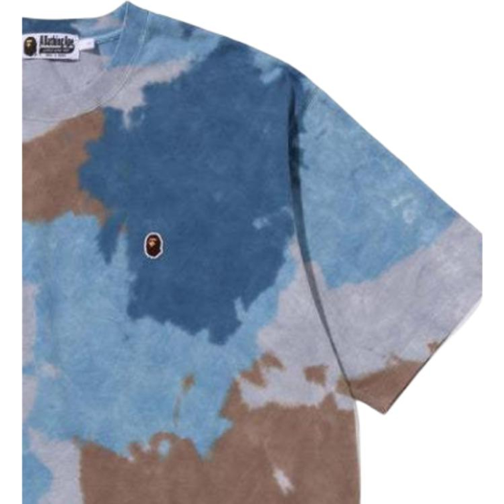 A Bathing Ape Bathing Ape Tie Dye Футболка синий