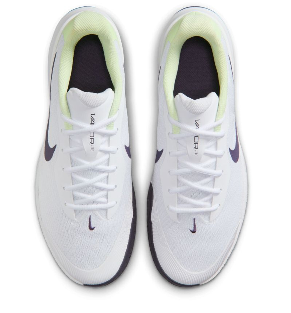 Мужские теннисные кроссовки Nike Vapor Lite 3 - white/dark raisin/volt tint
