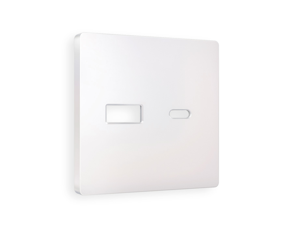 AP2110 Лицевая панель ALFA (Жемчуг) для розетки 2USB тип A+C QUANT