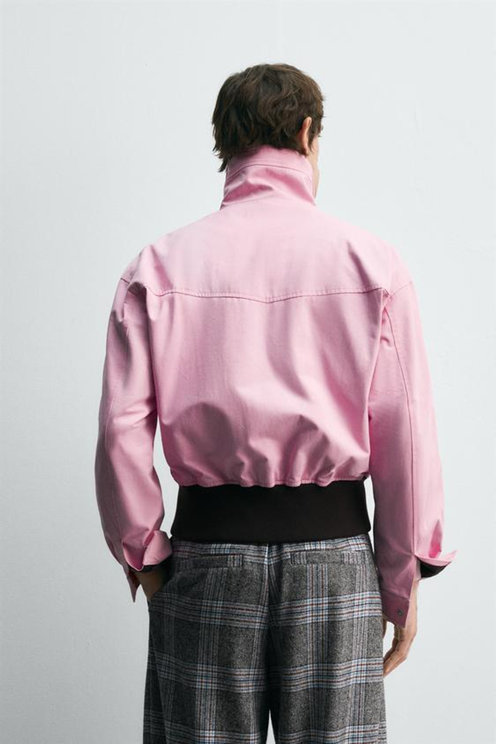 ZARA HARRY LAMBERT X DISNEY КУРТКА КОНТРАСТНАЯ, РОЗОВЫЙ