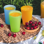 Набор стаканов для напитков 3 шт 330 мл цвет в ассортименте