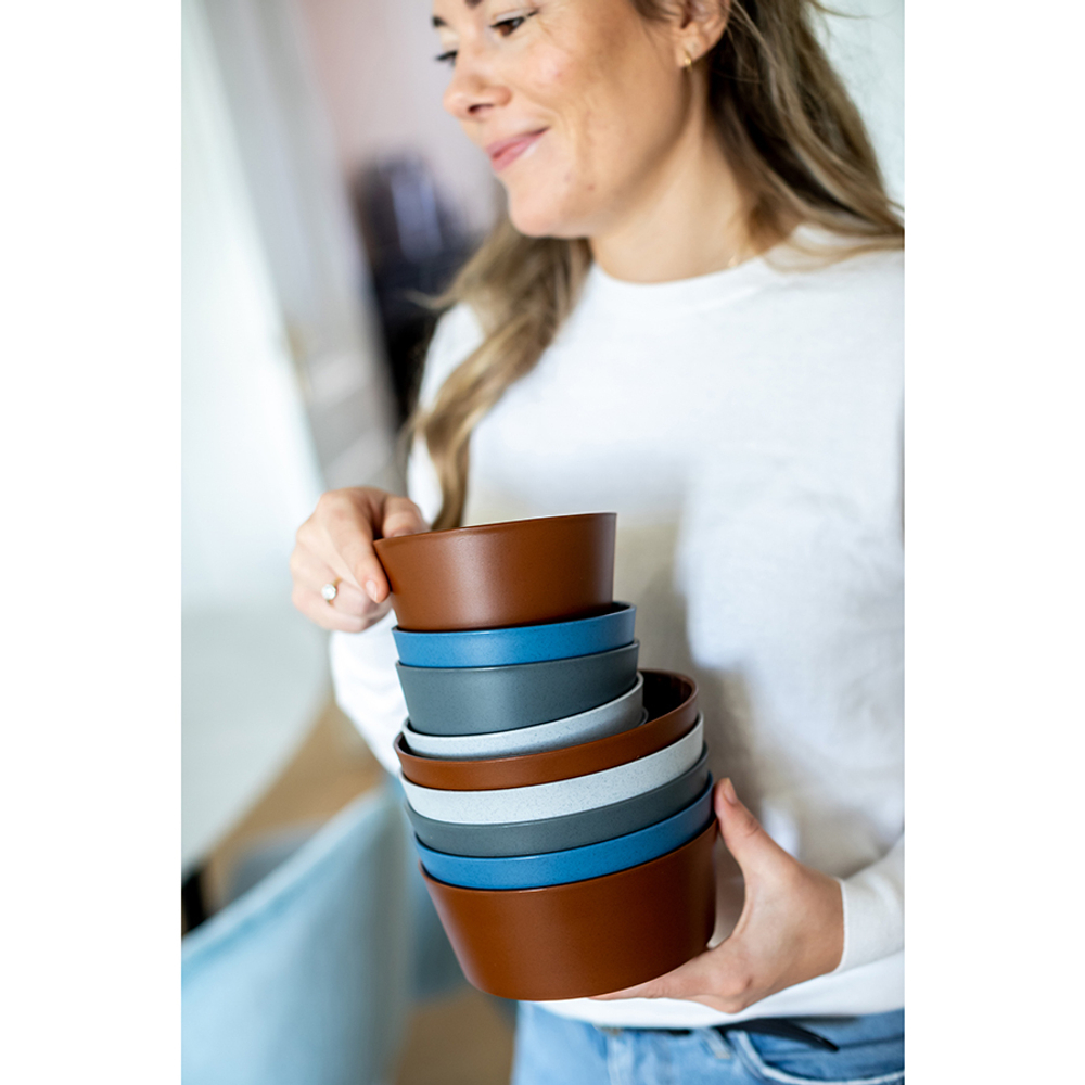 Чаша connect, organic, 400 мл, синяя