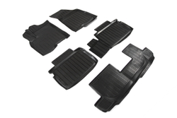 Полиуретановые коврики салона для Chery Tiggo 8 Pro 2021-н.в. Seintex.94469