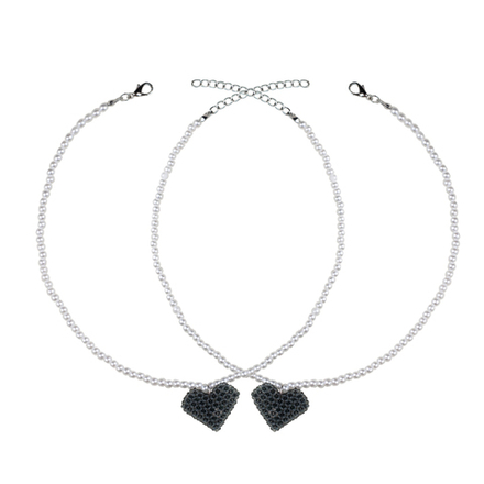 LOVERS ONLY necklace BLACK